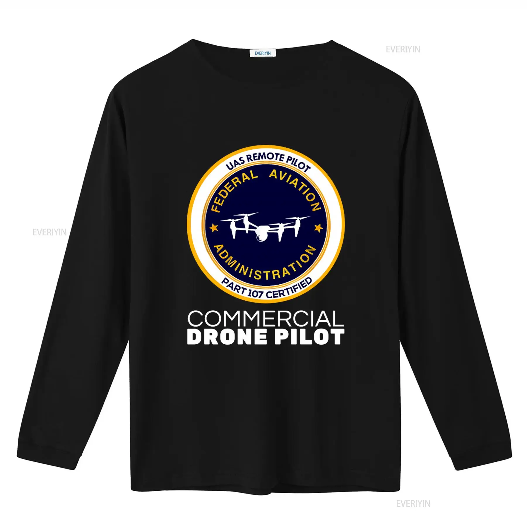 Футболка Uas Remote Pilot Part – обзор и цена Commercial Shirt Printing