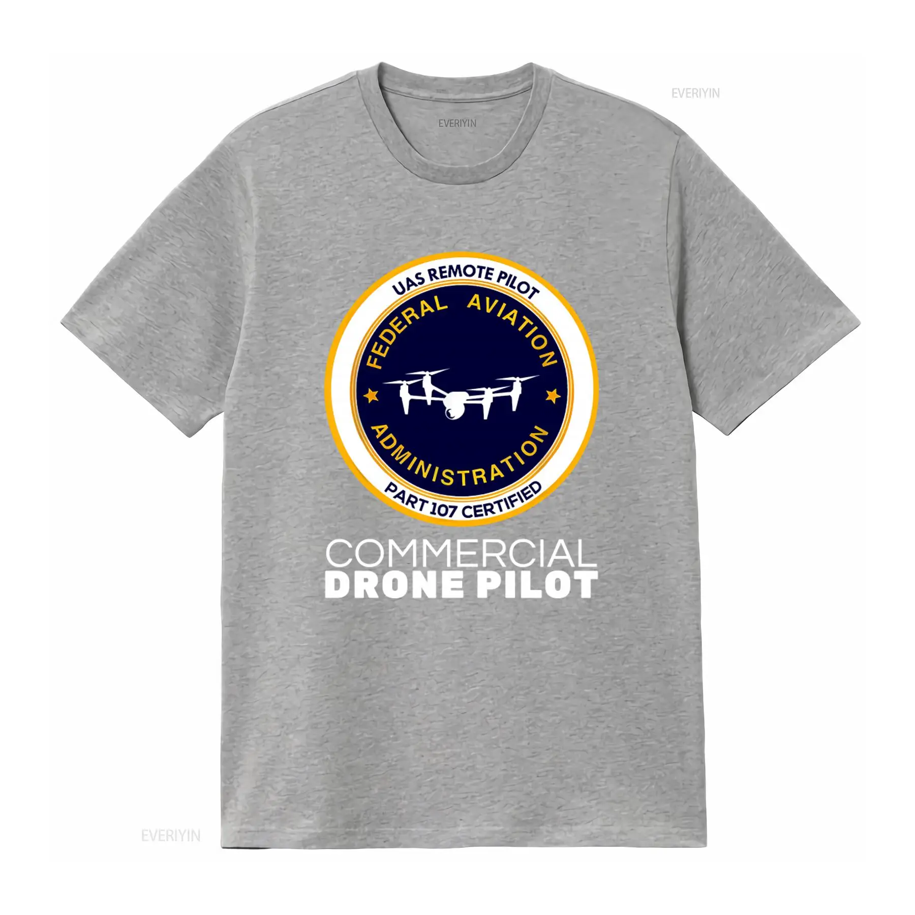 Футболка Uas Remote Pilot Part – обзор и цена Commercial Shirt Printing