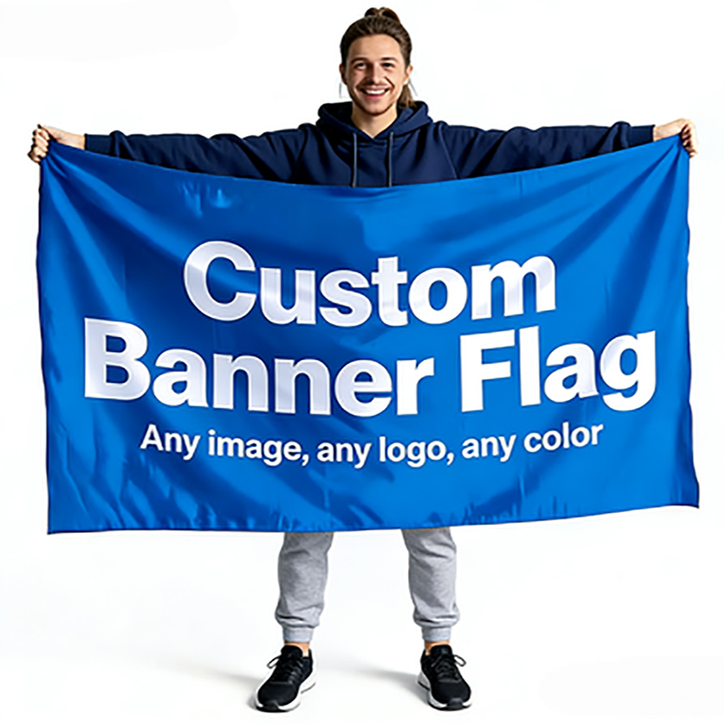 Флаг-баннер любого размера с и – обзор и цена Commercial Banner Printing