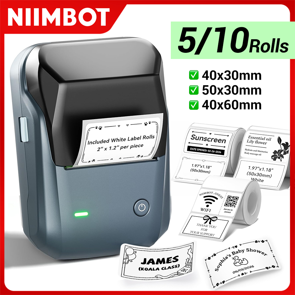 Принтер Niimbot B1, термобеспр – обзор и цена Commercial Printing Paper
