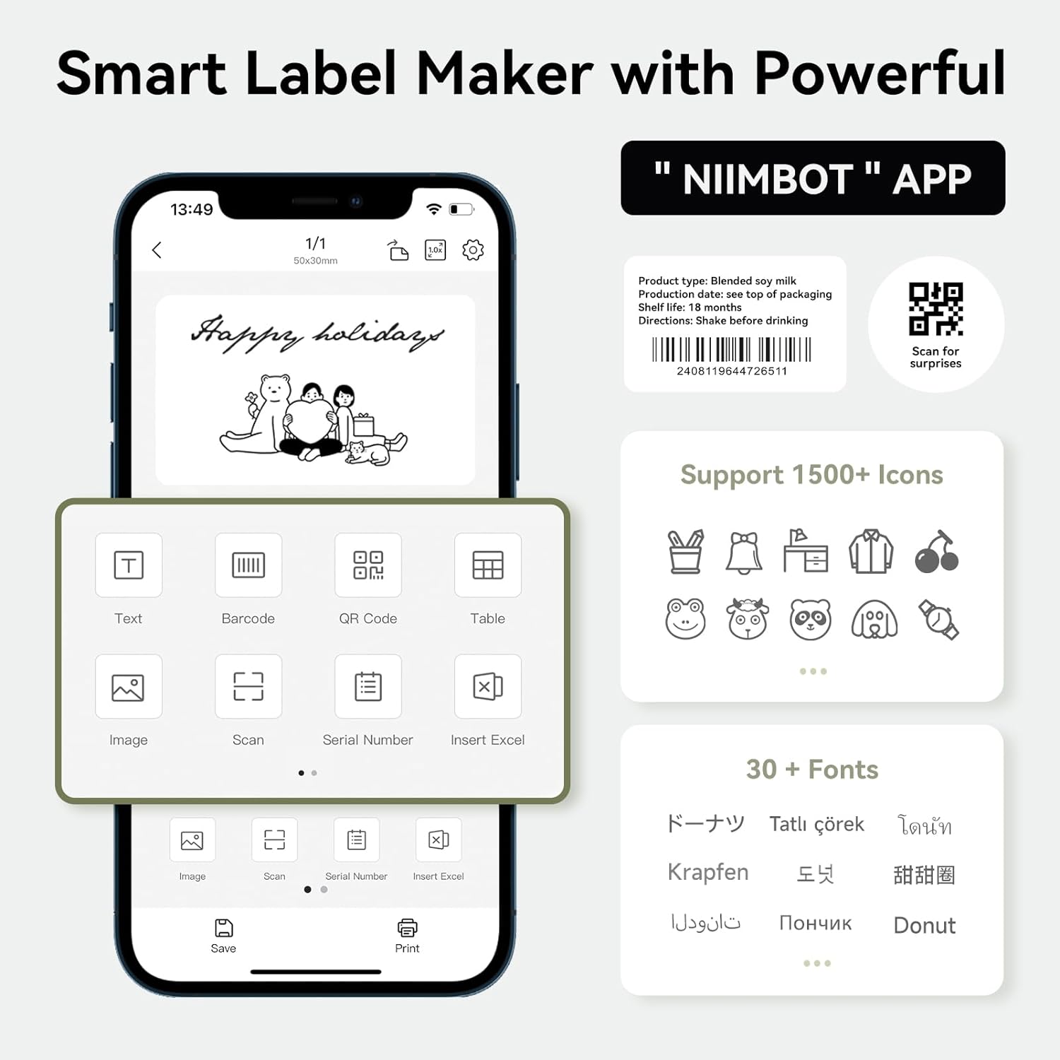 Принтер Niimbot B1, термобеспр – обзор и цена Commercial Printing Paper