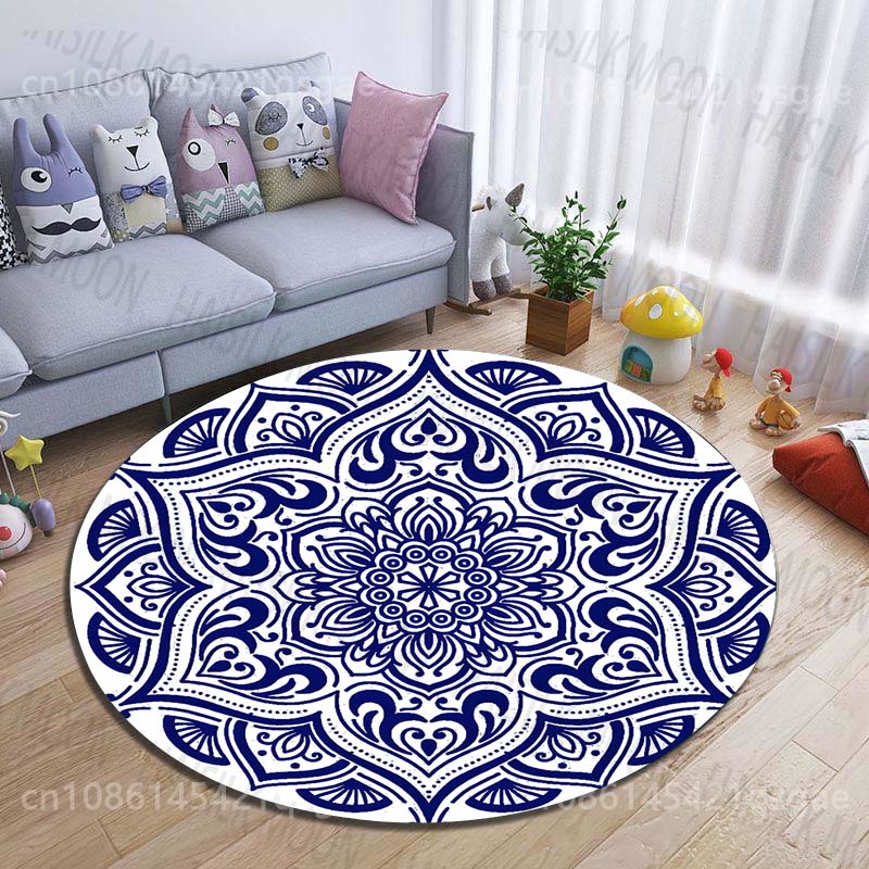 Изысканный синий ковер с узоро – обзор и цена Commercial Printing And Design