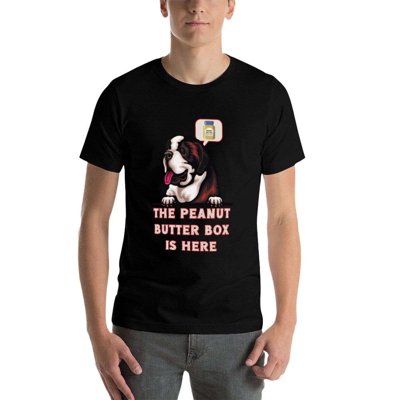 Футболка «Коробка с арахисовым – обзор и цена Commercial Shirt Printing