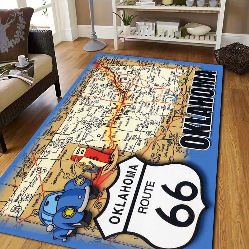 Коврик Route 66 The Mother Roa – обзор и цена Commercial Road Printing