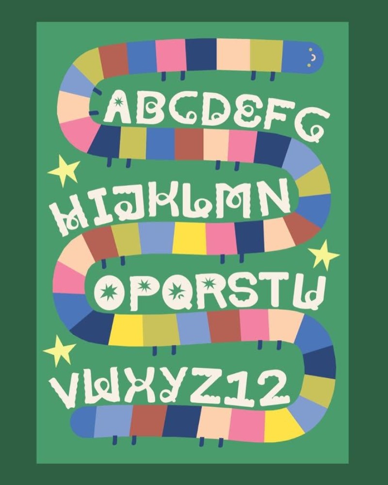 Коврик с алфавитом и цифрами,  – обзор и цена Commercial Road Printing